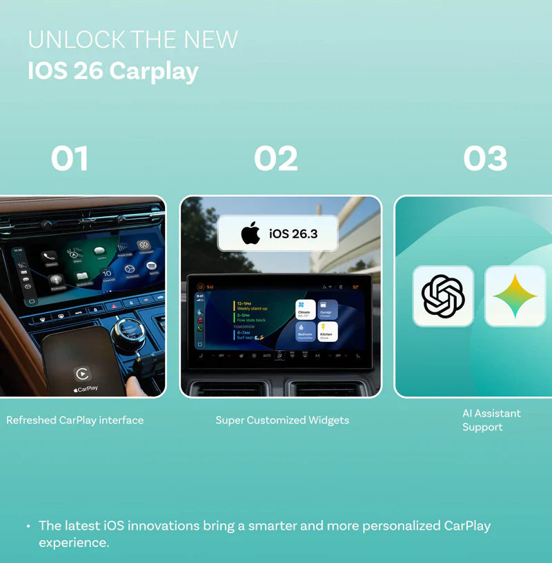 Draadloze CarPlay & Android Auto Adapter